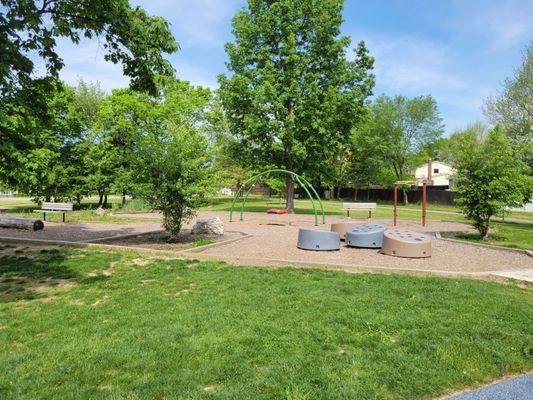 Natural style play area