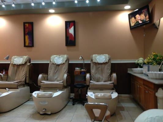 Pedicure chairs