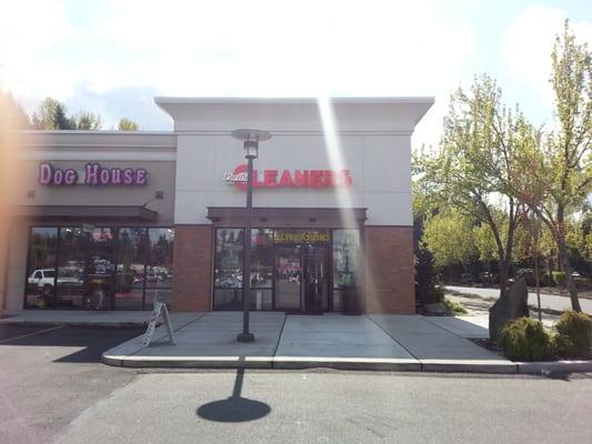 At the western corner of The Market at Lake Tapps, adjacent to Bonney Lake WalMart.