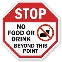 No food allowed here. Don't try to bring anything in, security on food is tighter then Fort Knox's.