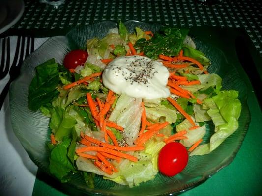 Green salad w/ blue cheese