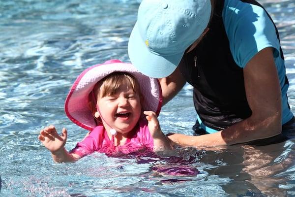 AquaMobile provides kids swim classes for children of all ages