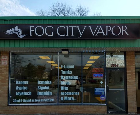 Fog City Vapor Store Front