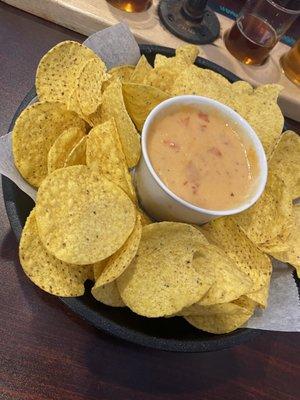 Chips and Queso.