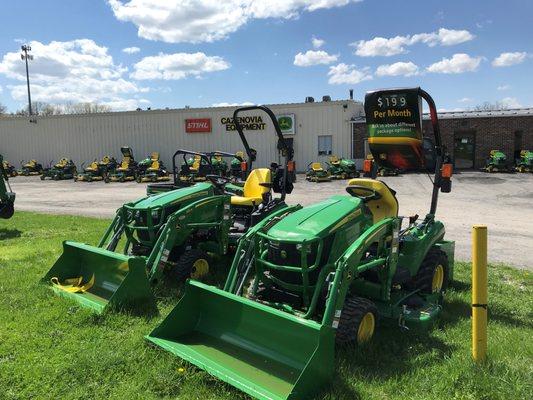 Cazenovia Equipment- Lafayette front of store.