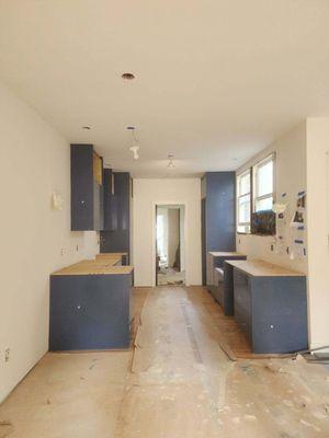 Kitchen cabinets