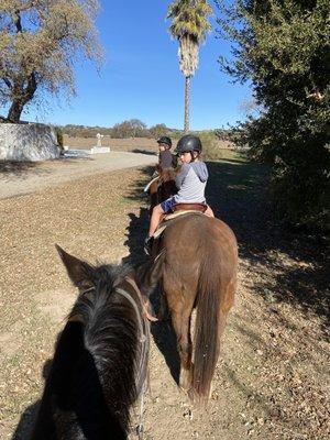 On the trail