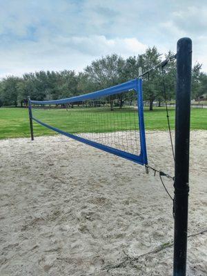 Beachfront property in Texas. Wait. Nope, just volleyball.