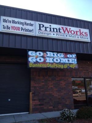 PrintWorks offers banners!