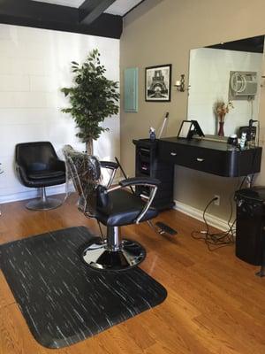 Update of what the salon looks like after the remodel