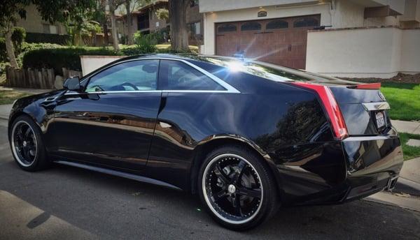 2013 CTS Coupe after a full detail at Star Wash