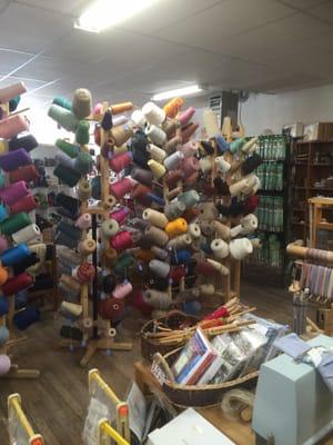 Yarns galore.