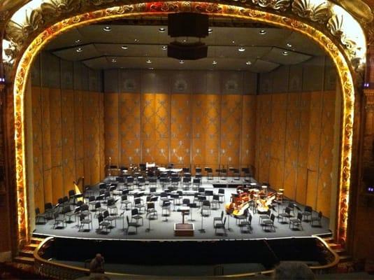 View before Opole Philharmonic of Poland performance