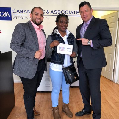 Congratulations to this Cabanillas & Associates client on her freshly acquired work permit - We're honored to have assisted you!