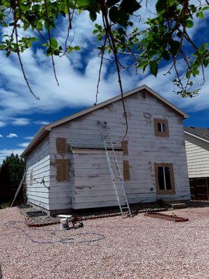 A house that was in really bad shape