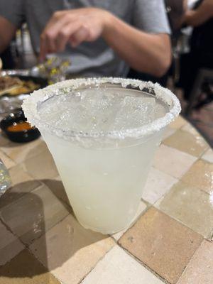 Skinny margarita