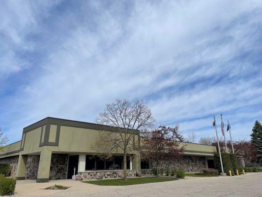 An outside view of our office building, 3900 Hall Ave. Marinette, Wi.