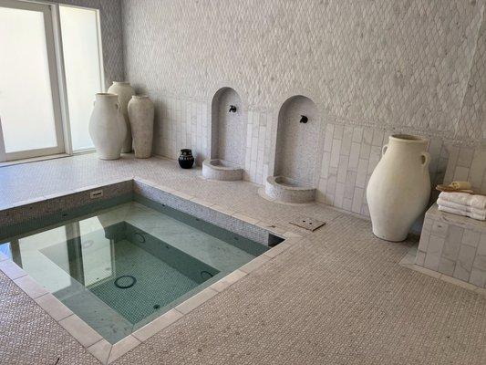 Custom Turkish bath.