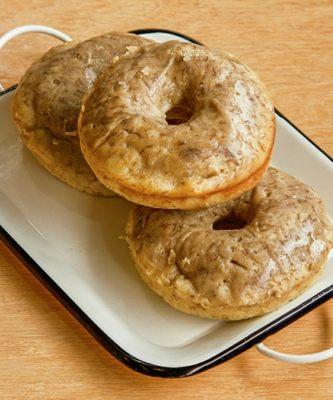 Banana bread cake donuts