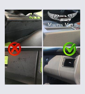 Making worn interiors look factory new, from dash, to seats, to headliner... Like new again