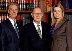 Attorneys Stuart Ellis, Harold Karp (of counsel) and Kathleen Walsh