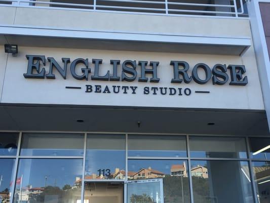 English Rose Beauty Studio is now open for all of your skincare, hair care, nail care and make-up needs