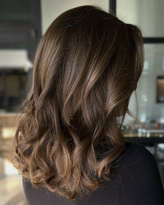 Balayage + Cut and Style