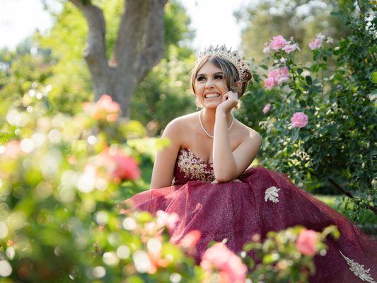 Quinceañera photo session in Reno, Nevada.