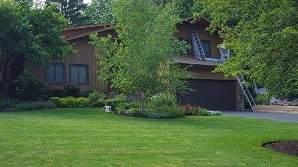 Recent total exterior refresh in Crystal Lake...A very happy repeat customer!  Well done!