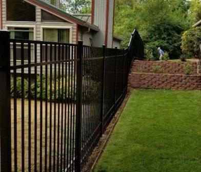 New fence