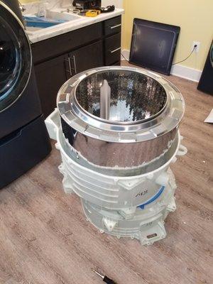 Washer drum