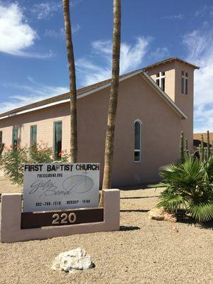 New energy-efficient windows for First Baptist Church in Gila Bend, AZ!