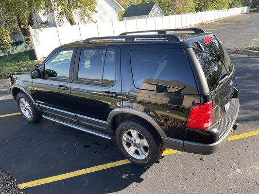 Car after wash