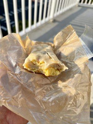 Sizzli Burrito (egg, cheese & veggies) - VN