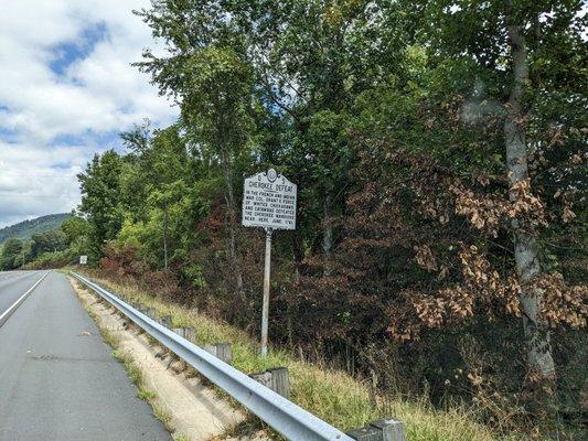 Cherokee Defeat Historical Marker