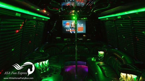 Green light Energy on the party bus!!!!!