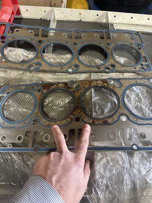 Second failed head gasket