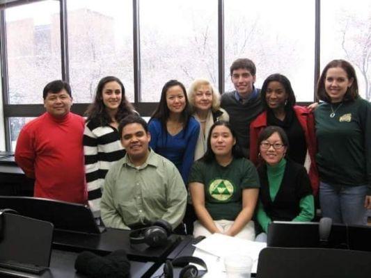 Accompanying class at George mason