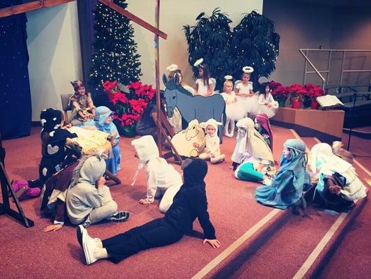 Childrens Christmas pageant