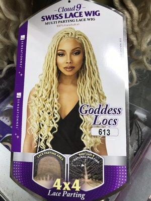 Cloud 9 Goddess Locs 4X4 Lace Front Wig