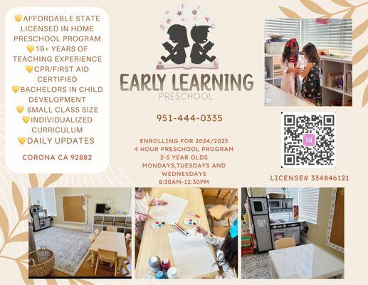 Early Learning Preschool