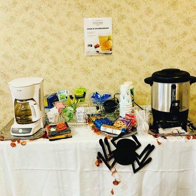 The River House Apartments in Binghamton now has a Grab & Go Breakfast Station to help start the day!