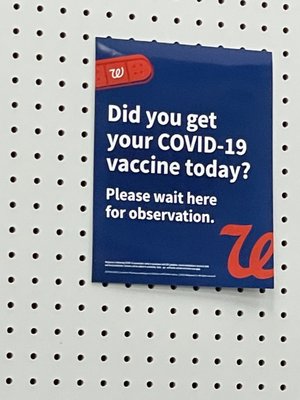 Vaccine appointments online only