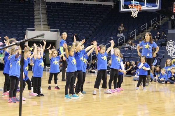 Starz performing at the ODU halftime show