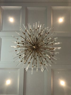 One of the best chandelier installs yet