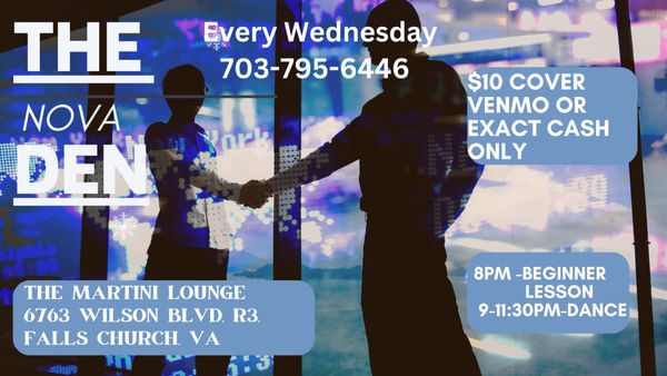 West Coast Swing dance Wednesday night!