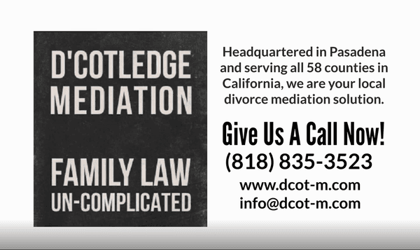 Contact D'Cotledge Mediation (818) 835-3523