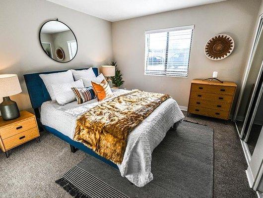 Bedroom at Dakota Canyon Apartments