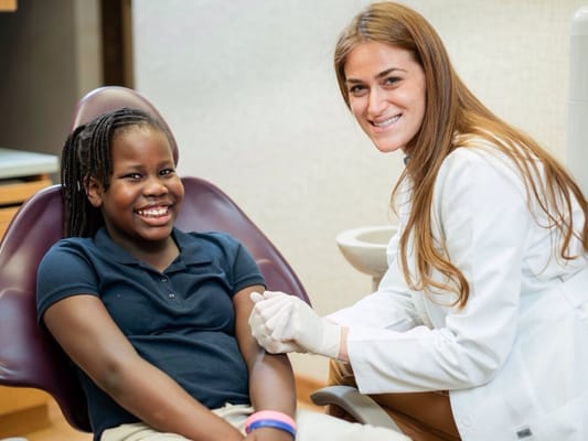 Dr. Grinbaum treats pediatric orthodontic cases