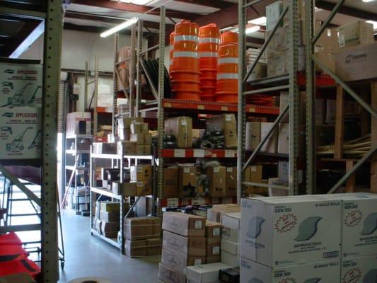 Stocking distributor of safety supplies for the work place.